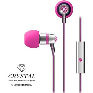 Mee M11J-PK Crystal In-ear Wired Headphones Pink M11j-pk