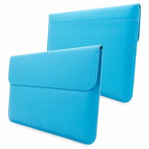 Snugg 97597 Leather Sleeve Case For Microsoft Surface Pro Cyan