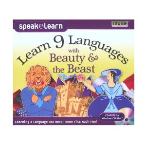 Selectsoft LESPL9BEAJ Learn 9 Languages With Beauty  The Beast