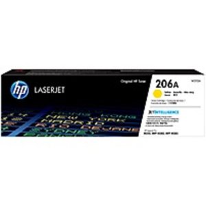 Original Hp HEWW2112A Hp 206a Toner Cartridge - Yellow - Laser - 1250 