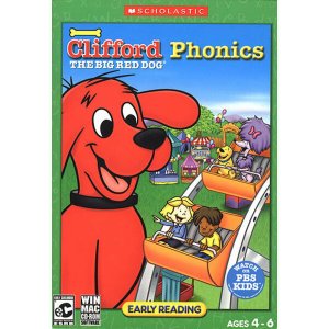 Scholastic 81658 Clifford The Big Red Dog: Phonics