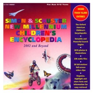 Simon 783555008928 New Millennium Children's Encyclopedia 2002 And Bey