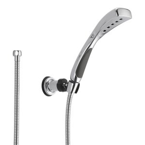 Delta 55411 H2okinetic Adjustable Wall-mount Hand Shower Chrome