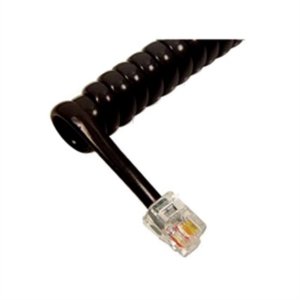 Cablesys Cablesys Telephone Handset Cord With Black Cable With 4 Inch 