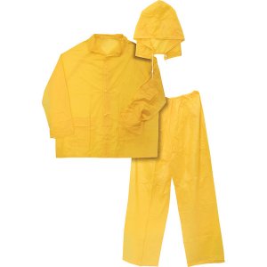 Ironwear 83618 3 Piece Economy Rainsuit Yellow 8236-y, 5xl