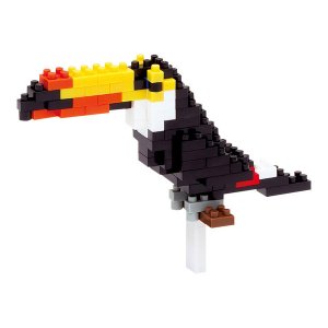 Nanoblock 58181 Toucan Building Kit 3d Puzzle