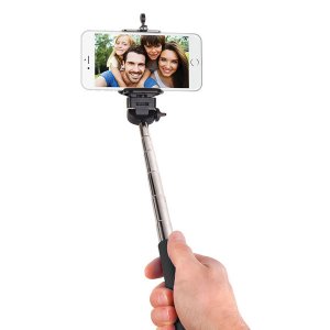 Smart STG-6056-JB 42 Extendable Monopod Selfie Stick, Black