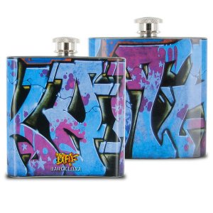 Fi 06484 - GQ Fi Hi Graf City 6oz Flask - Galaxy Quest