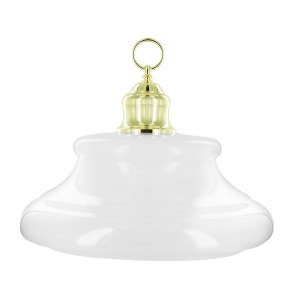 Liz 1435BR Liz Jordan Lighting  Polished Brass Schoolhouse Down Light 