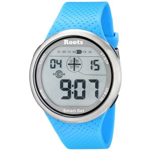 Roots 1R-AT404AQ1A Cove Digital Display Quartz Watch - Blue