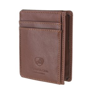 Travelon 72488-780 Leather Hack-proof Rfid Blocking Cash Card Sleeve A