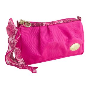 Jacki ABC28096HP Summer Bliss Compact Cosmetic Bag, Hot Pink