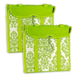 Travelon 22451-43-QV00-0 Hanging Handbag Organizer - Set Of 2 (lime Da