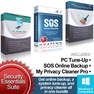 Officeworks OWS SE1 Pc Tune-up, Privacy Cleaner With Sos Backup - Secu