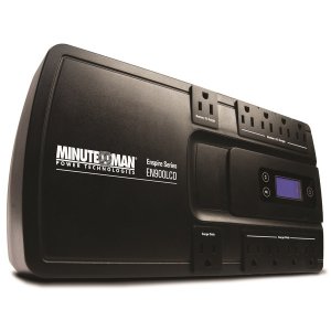 Minuteman EN900LCD Ups 900va 5-bat5-surge Lcd, Usb, Coax