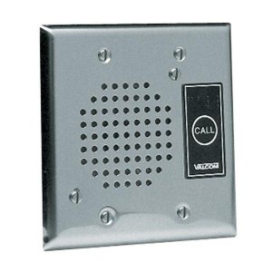 Valcom V-1072B-ST Vc-v-1072b-st Doorplate Spkr, Flush Wled (stainless)