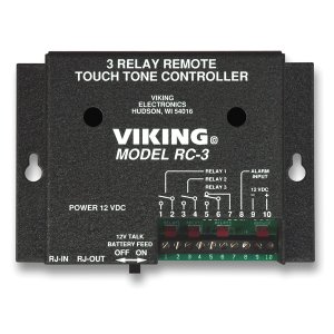 Viking VK-RC-3 Remote Touch Tone Controller With 3 Normally Open Or No