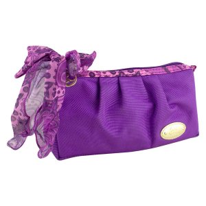 Jacki ABC28096PP Summer Bliss Compact Cosmetic Bag, Purple