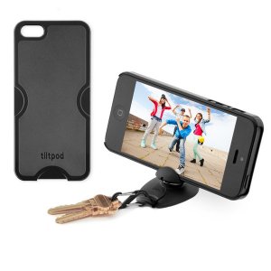 Tiltpod TC501BK 4-in-1 Tripod, Phone Case, Keychain, And Stand For Iph