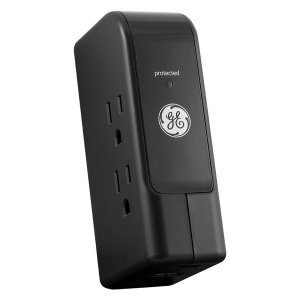 Ge 13456 Travel Sur Protector W 3 Outlets  2 Usb Ports