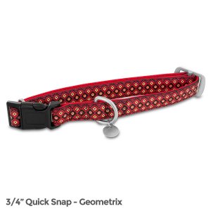 Petsafe BA-QSC-M-3/4-GEO Bark Avenue Quick Snap Collar (medium, Geomet