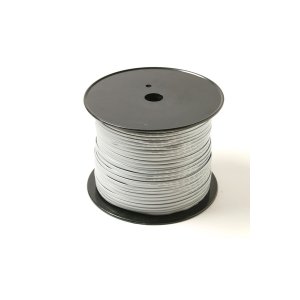 Steren 1000S4SV 301-840sl  Flat Line Cord Silver