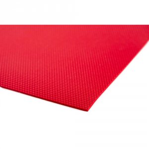 Seadek 23901-18444 18 X 38 5mm Small Sheet Ruby Red Embossed - 457mm X