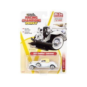 Racing RCCP1008 1931 Cadillac Cabriolet White With Cream Top Limited E