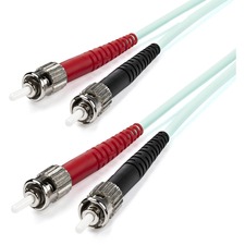 Startech A50FBSTST1 .com 1m Fiber Optic Cable - 10 Gb Aqua - Multimode