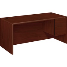 Hon HON 10783RNN Hon 10700 Series Boxfile Right-pedestal Desk - 2-draw