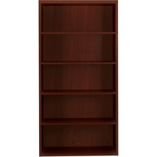 Hon HON 11555AXNN Hon Valido 5-shelf Bookcase, 36w - 36 X 13.1 X 71 X 