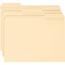 Smead SMD 10314 Smead 13 Tab Cut Letter Recycled Top Tab File Folder -