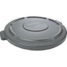 Rubbermaid RCP 261960GY Commercial Brute 20-gallon Container Lid - Rou