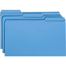 Smead SMD 17034 Smead Colored 13 Tab Cut Legal Recycled Top Tab File F