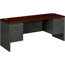 Hon HON 38854NS Hon 38000 Series Double Credenza, 72w - 4-drawer - 72 