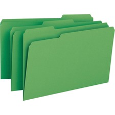 Smead SMD 17143 Smead Colored 13 Tab Cut Legal Recycled Top Tab File F