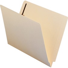 Smead SMD 34110 Smead Straight Tab Cut Letter Recycled Fastener Folder