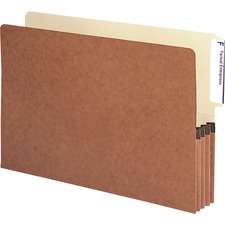 Smead SMD 74624 Smead Tuff Pocket Legal Recycled File Pocket - 8 12 X 