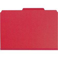 Smead SMD 19082 Smead Pocket Divider Pressboard Classification Folders