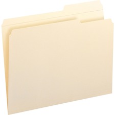 Smead SMD 10386 Smead 25 Tab Cut Letter Recycled Top Tab File Folder -