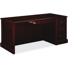 Hon HON 94283RNN Hon 94000 Series Right Pedestal Desk - 2-drawer - 66 