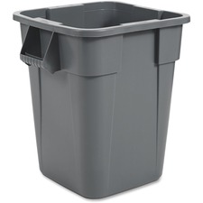 Rubbermaid RCP 353600GY Commercial Brute Square Container - 40 Gal Cap