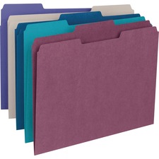 Smead SMD 11948 Smead 13 Tab Cut Letter Recycled Top Tab File Folder -