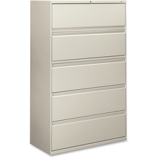 Hon HON 895LQ Hon Brigade 800 Series 5-drawer Lateral - 42 X 18 X 64.3