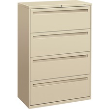 Hon HON 784LL Hon Brigade 700 Series 4-drawer Lateral - 36 X 18 X 52.5