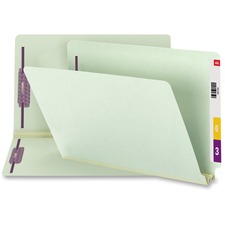 Smead SMD 37715 Smead Legal Recycled Fastener Folder - 8 12 X 14 - 2 E