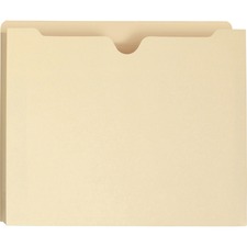 Smead SMD 75560 Smead Straight Tab Cut Letter Recycled File Jacket - 8