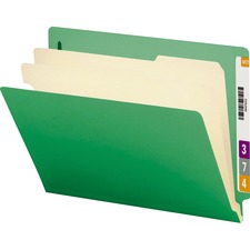 Smead SMD 26837 Smead Letter Recycled Classification Folder - 8 12 X 1