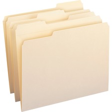 Smead SMD 10334 Smead 13 Tab Cut Letter Recycled Top Tab File Folder -