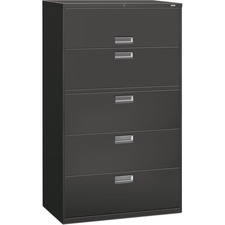 Hon HON 695LS Hon Brigade 600 Series 5-drawer Lateral - 42 X 18 X 64.3